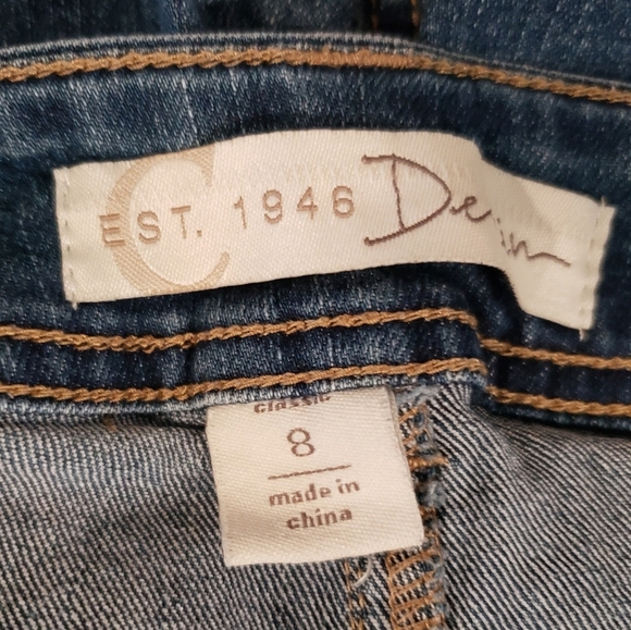 Est. 1946 (Lot of 2) Bermuda Shorts Stretch Blue White Patriotic Sz 8 Patriotic - Picture 14 of 16